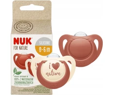 NUK Žindukas SMOCZEK USP 2EL R1 FOR NATU ROZ 10730763 1/6