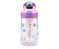 NUK Buteliukas Contigo Easy Straw Cup 420ml rožinė