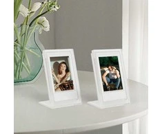 Nuotraukų rėmelis LoveInstant Frame 2x rėmelis + nuotraukų dėžutė Fujifilm Instax Mini 12 11 9 8 7s 70 90 50 40 Evo Liplay Link 2 Se / 2x Permatomas