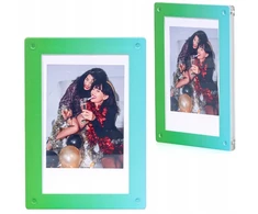 Nuotraukų rėmelis Loveinstant Ramka Na Magnes Lodówkę Do Zdjęć Instax Mini 99 41 12 40 11 Evo Liplay Link / Zielono - Mėlyna
