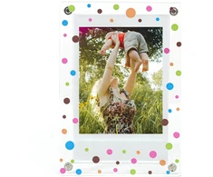 Nuotraukų rėmelis Loveinstant Ramka Na Magnes Lodówkę Do Zdjęć Instax Mini 99 41 12 40 11 Evo Liplay Link / Kolorowe Kropki