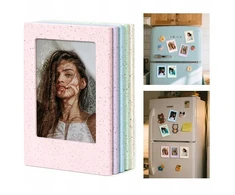 Nuotraukų rėmelis LoveInstant rėmeliai 5x magnetiniai rėmeliai nuotraukoms Instax Mini 99 12 13 40 41 šaldytuvui / Pastelinės spalvos (SB12022)