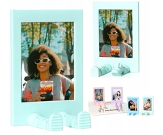 Nuotraukų rėmelis LoveInstant rėmelis stovintis nuotraukoms Instax Mini 99 41 12 11 Evo Liplay Zink 2x3 / žalias (SB11404)