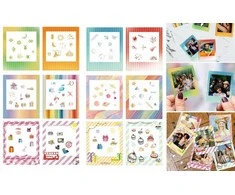 Nuotraukų rėmelis Ramka LoveInstant Rinkinys 12x Naklejki Ramki Do Fuji Instax Square Link Sq1 Sq6 Sq20 Sq40 Sq10