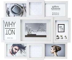 Nuotraukų rėmelis Nielsen Design Nielsen Why Not Collage baltas Resin Gallery 8999333
