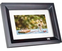 Nuotraukų rėmelis Kodak LED HD 7" RDPF-700W medinis juoda