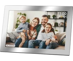 Kruger &amp; Matz skaitmeninis nuotraukų rėmelis FRAMEO Wi-Fi 10.1" veidrodis
