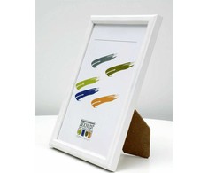Nuotraukų rėmelis Ramka Deknudt S236K1 DIN A4 21x29,7 Wooden Frame in baltas