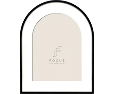 Ramka Focus Focus Aster Arch Juodas 24x30/PP 18x24