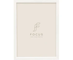 Ramka Focus Willow Baltas 18x18