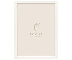 Ramka Focus Willow Baltas 13x18