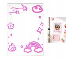 Nuotraukų rėmelis Ramka LoveInstant Ramka Na Magnes Lodówkę Do Zdjęć Instax Mini 99 41 12 40 11 Evo Liplay Link / Różowa Tęcza