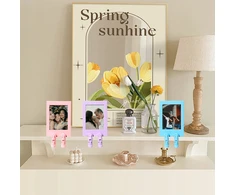 Nuotraukų rėmelis Ramka LoveInstant Ramka Stojąca Róż Na Zdjęcia Instax Mini 99 41 12 11 Evo Liplay Zink 2x3 / Rožinė