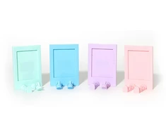 Nuotraukų rėmelis Ramka LoveInstant Ramka Stojąca Na Zdjęcia Instax Mini 99 41 12 11 Evo Liplay Zink 2x3 / Mėlyna