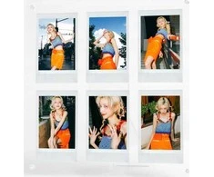 Nuotraukų rėmelis Langelis LoveInstant Rėmo, stovinčio ant 6 Nuotraukos Fujifilm Instax mini / Xiaomi / Polaroid / Canon / HP / Kodak - Zink