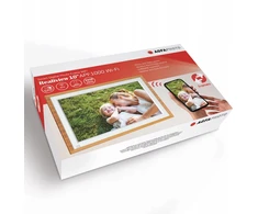 Nuotraukų rėmelis Skaitmeninis rėmelis AgfaPhoto Skaitmeninis rėmelis 10 colių LCD HD Wifi Automatinis sukimasis Judesio jutiklis 32 GB atmintis / Apf1000 Wi-Fi / Ruda