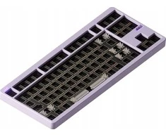 Nuphy klaviatūra – „NuPhy Gem80 QMK/VIA“ belaidė mechaninė klaviatūra – „Airy Lilac“ belaidė mechaninė klaviatūra