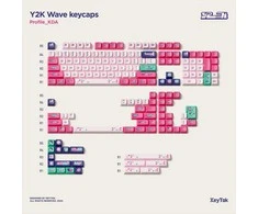 Klaviatūra „Nuphy Y2K KDA“ klaviatūros dangteliai