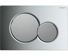 Geberit taustiņš Sigma01, 246x164 mm, hroms/matēts hroms