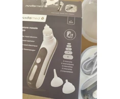 Nuvita Nuvita, Elektrinis nosies valymo aspiratorius kūdikiams su lopšinėmis ir raminamąja LED šviesa, Balta