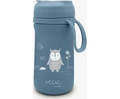 Nuvita Nuvita, MOOVO, Terminis buteliukas su Powder Mėlyna snapeliu, 350 ml