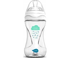 Nuvita Nuvita, stiklinis buteliukas nuo pilvo dieglių, baltas, 240ml