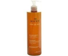 Nuxe Ypač tirštos konsistencijos veido ir kūno valomoji želė „Rêve de Miel® Face and body ultra-rich cleansing gel“, 400 ml
