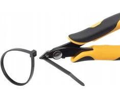 GTV Nylon Cable Ties 2.5 x 200 mm, 100 pcs, Juodas