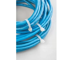 GTV Nailoninės kabelių juostelės 2,5 x 200 mm, 100 vnt., Baltas
