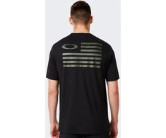 Oakley Marškinėliai Oakley SI Flag BLACKOUT