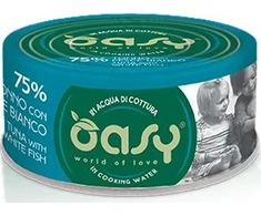 Maisto produktai - Oasy More Love Tunų su Balta Žuvimi Drėgnas Kačių Maistas 70g