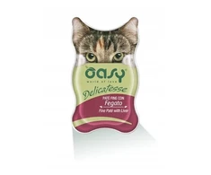 OASY Delicatesse Fine paté with Liver – šlapias kačių maistas – 85g