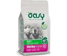 Šunų maistas - Oasy One Animal Protein Adult Medium/Large šerniena 27% Protein