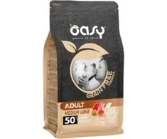 Šunų maistas - Oasy begrūdis Adult Medium/Large ėriena 12kg