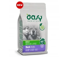 Šunų maistas - Oasy One Animal Protein Adult Medium/Large antiena 25% Protein 12kg