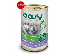 Šunų maistas - Oasy One Protein Adult Medium/Large antiena Wet 400g