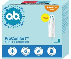 O.B. ProComfort™ Super tampony 8szt.