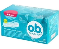 O.B ProComfort tamponai mini, 32 vnt.