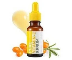 „Skinmiso Pure“ vitamino C skaistinamasis drėkinamasis dieninis veido serumas, 30 ml
