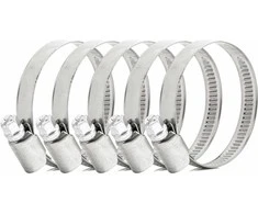 Sliekinės spaustuvės 5 vnt. 32-50mm/9mm w2 amio-04587