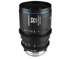 Objektyvas Laowa Nanomorph 32 mm T2,9 1,5x LF Mėlyna, skirtas Arri PL / Canon EF