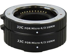 Objektyvas Konverteris JJC Vidutiniai žiedai Macro Af į Olimpą / Panasonic M4 / 3 - Micro 4 / 3