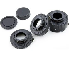 Objektyvas „MeiKe“ prailginimo žiedai, skirti „Nikon“ su AF ir ekspozicijos perkėlimu ECONO
