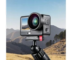 Puluz plataus kampo objektyvas su 185° matymo lauko stiprinimu, skirtas „Dji Osmo Action 6“ / „HD Glass“ / „Pu1103“