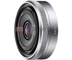 Sony E 16 mm F/2.8 objektyvas