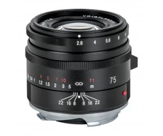 Voigtlander objektyvas Voigtlander APO Skopar 75 mm f/2,8, skirtas Leica M – juodas