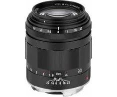 Objektyvas „Voigtlander Obiektyw APO Skopar 90 mm f/2.8“, skirtas „Leica M“ – duok