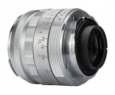 Objektyvas Voigtlander Nokton II Vintage Line 28 mm f/1,5, skirtas Leica M – sidabrinis