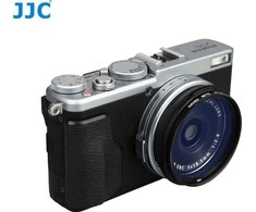 Objektyvo gaubtas JJC Objektyvo gaubtas JJC LH-JX100 juodas su tvirtinimo adapteriu