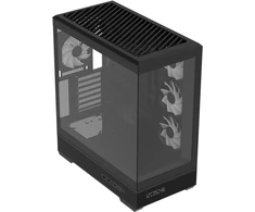 „Aerocool P500B“ kompiuterio korpusas, „Midi Tower“, ATX, grūdintas stiklas, RGB ir juodas